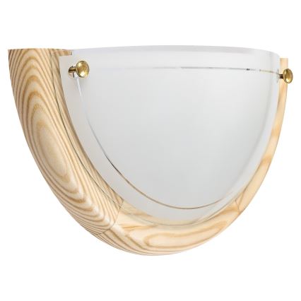 Brilagi - Настінний світильник ORBIS 1xE27/60W/230V, 30 см, сосна