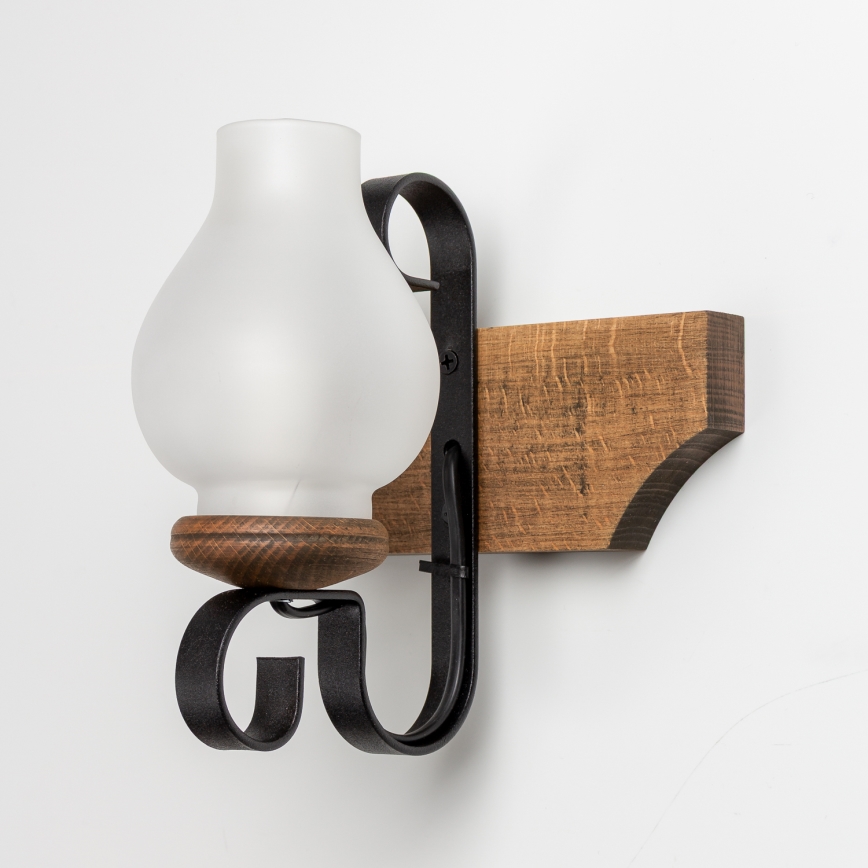 Brilagi - Настінний світильник QUEEN 1xE14/40W/230V бук