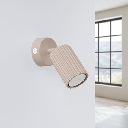 Brilagi - Настінний точковий світильник CRESTO 1xGU10/10W/230V taupe