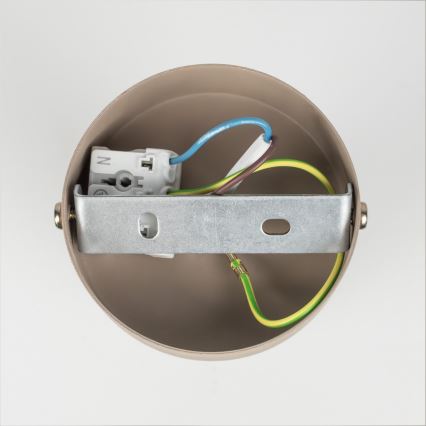 Brilagi - Настінний точковий світильник POKER 1xGU10/25W/230V бежевий/золотий