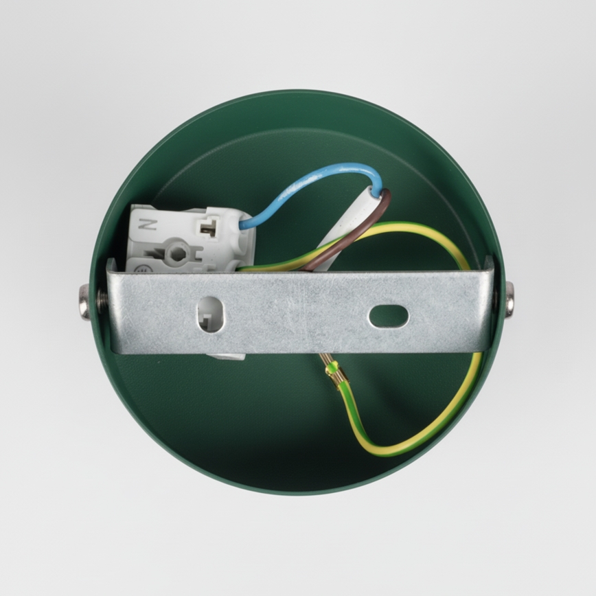 Brilagi - Настінний точковий світильник POKER 1xGU10/25W/230V зелений/золотий