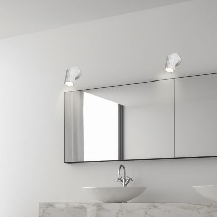 Брілагі - Настінний точковий світильник КРІСПІНА 1xGU10/10W/230V білий