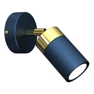 Brilagi - Настінний точковий світильник POKER 1xGU10/25W/230V синій/золотий