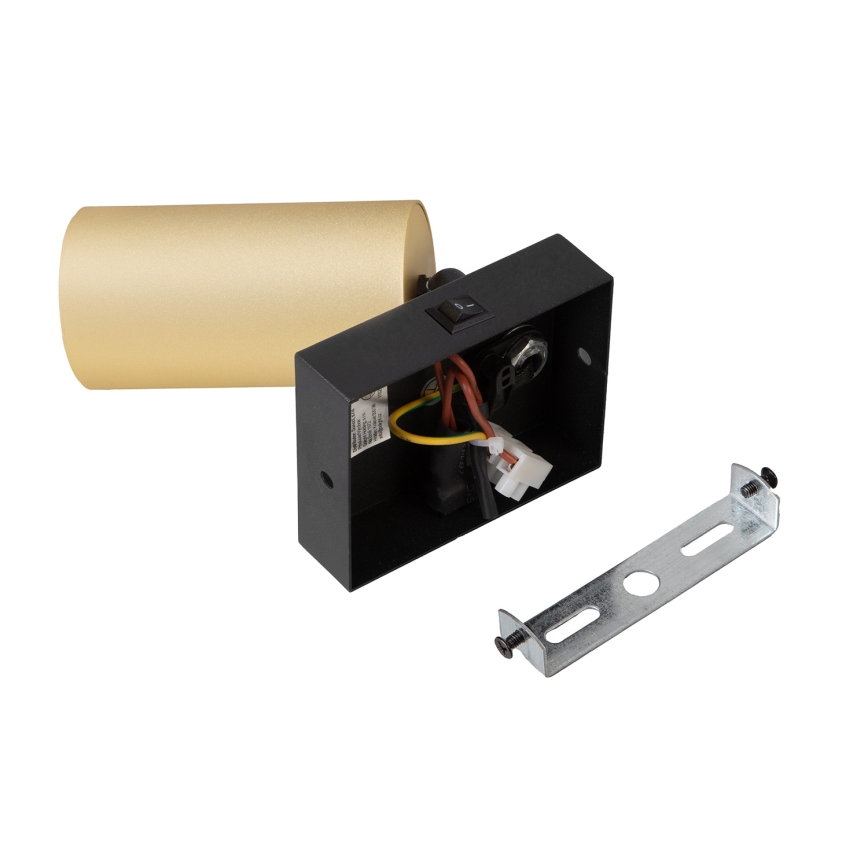 Brilagi - Настінний точковий світильник SELE 1xGU10/30W/230V чорний/золотий