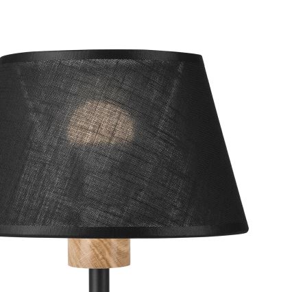 Brilagi - Настольная лампа ANTHONY 1xE27/60W/230V дуб/черный