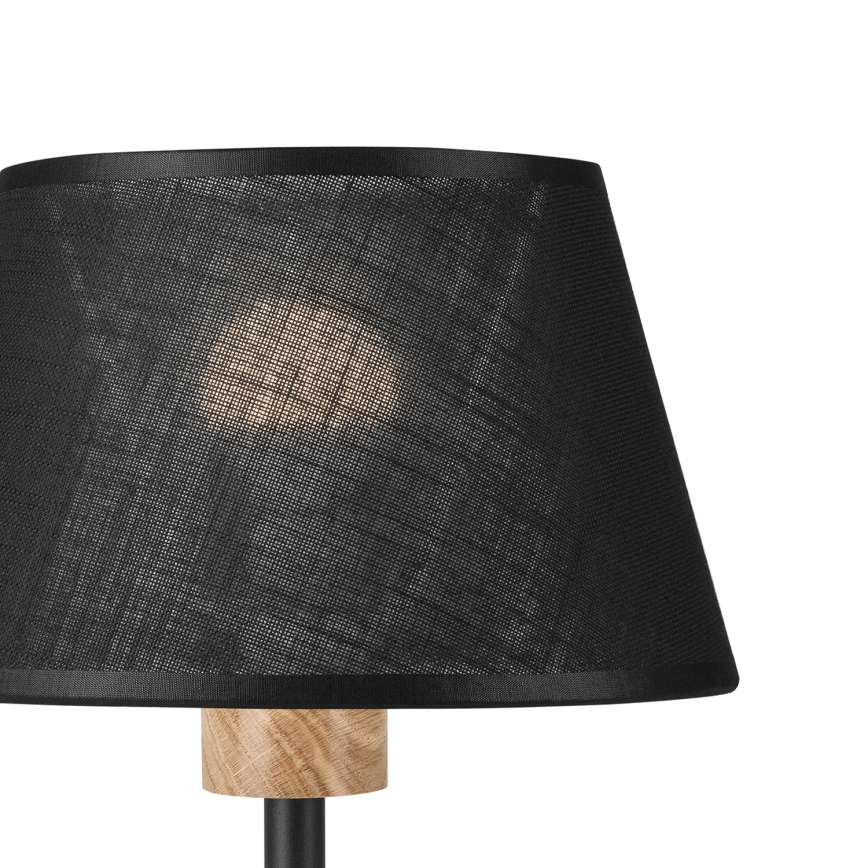 Brilagi - Настольная лампа ANTHONY 1xE27/60W/230V дуб/черный