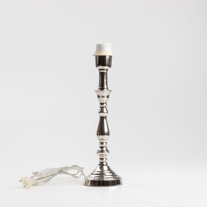 Brilagi - настольная лампа CERIA 1xE27/60W/230V, диаметр 30 cm, глянцевый хром/černá