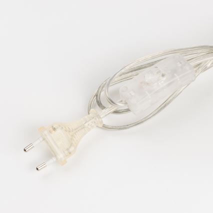 Brilagi - настольная лампа CERIA 1xE27/60W/230V, диаметр 30 cm, глянцевый хром/černá