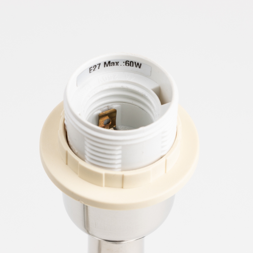 Brilagi - Настольная лампа CERIA 1xE27/60W/230V Ø 25 см глянцевый хром/зелёный