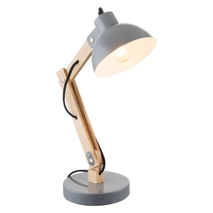 Brilagi - Настольная лампа FOCUS 1xE27/40W/230V серая