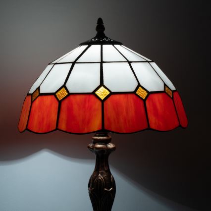 BRILAGI - Настольная лампа в стиле Тиффани SIENNA 1xE27/60W/230V
