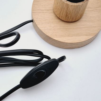 Brilagi - Настольная лампа WOODY BASKET 1xE27/60W/230V дуб