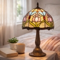 Brilagi - настольная витражная лампа Tiffany LORAS 1xE14/40W/230V