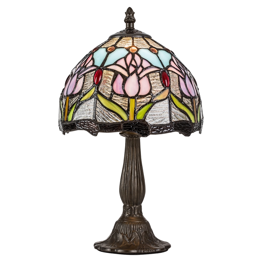 Brilagi - настольная витражная лампа Tiffany LORAS 1xE14/40W/230V