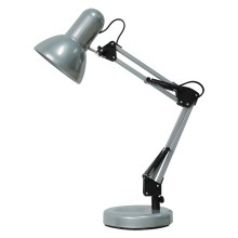 Brilagi - Настольная лампа ROMERO 1xE27/60W/230V серебряная