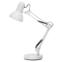 Brilagi - Настільна лампа ROMERO 1xE27/60W/230V білий