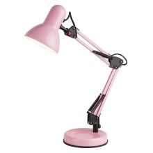 Brilagi - Настільна лампа ROMERO 1xE27/60W/230V рожевий