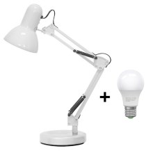 Brilagi - Настільна LED лампа ROMERO 1xE27/10W/230V білий