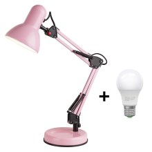 Brilagi - Настільна LED лампа ROMERO 1xE27/10W/230V рожевий