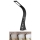 Brilagi - Настільна LED лампа з регулюванням яскравості та дисплеєм PELLE LED/7W/230V чорний