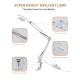 Brilagi - Настільна LED лампа з регулюванням яскравості та із лупою LENS LED/12W/5V 3000/4200/6000K білий