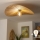 Brilagi - Накладна LED-люстра CERIA BOHO 1xE27/40W/230V, діаметр 80 см, рафія