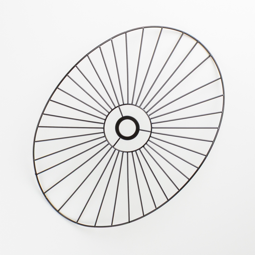 Brilagi - накладна LED-люстра CERIA WIRE 1xE27/40W/230V 40x56 см чорний/дуб