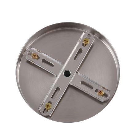 BRILAGI - Накладна люстра ECLIPSE 12xE14/10W/230V діам. 78 см срібляста