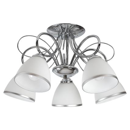 Brilagi - накладна люстра FRED 5xE27/60W/230V діам. 59 см блискучий хром