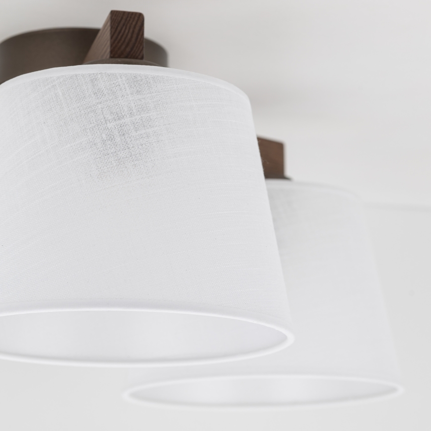 Brilagi - Накладна люстра LATTE 3xE27/15W/230V сосна/білий