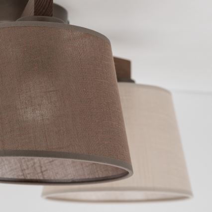 Brilagi - Накладна люстра LATTE 3xE27/15W/230V сосна/мікс