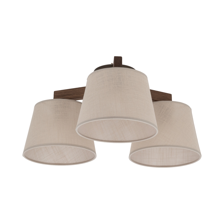 Brilagi - Накладна люстра LATTE 3xE27/60W/230V сосна/бежевий