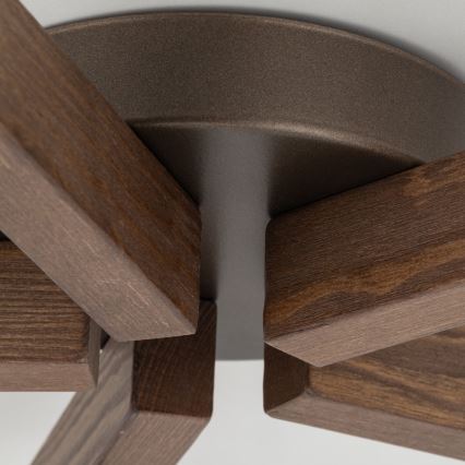 Brilagi - Накладна люстра LATTE 5xE27/15W/230V сосна/мікс