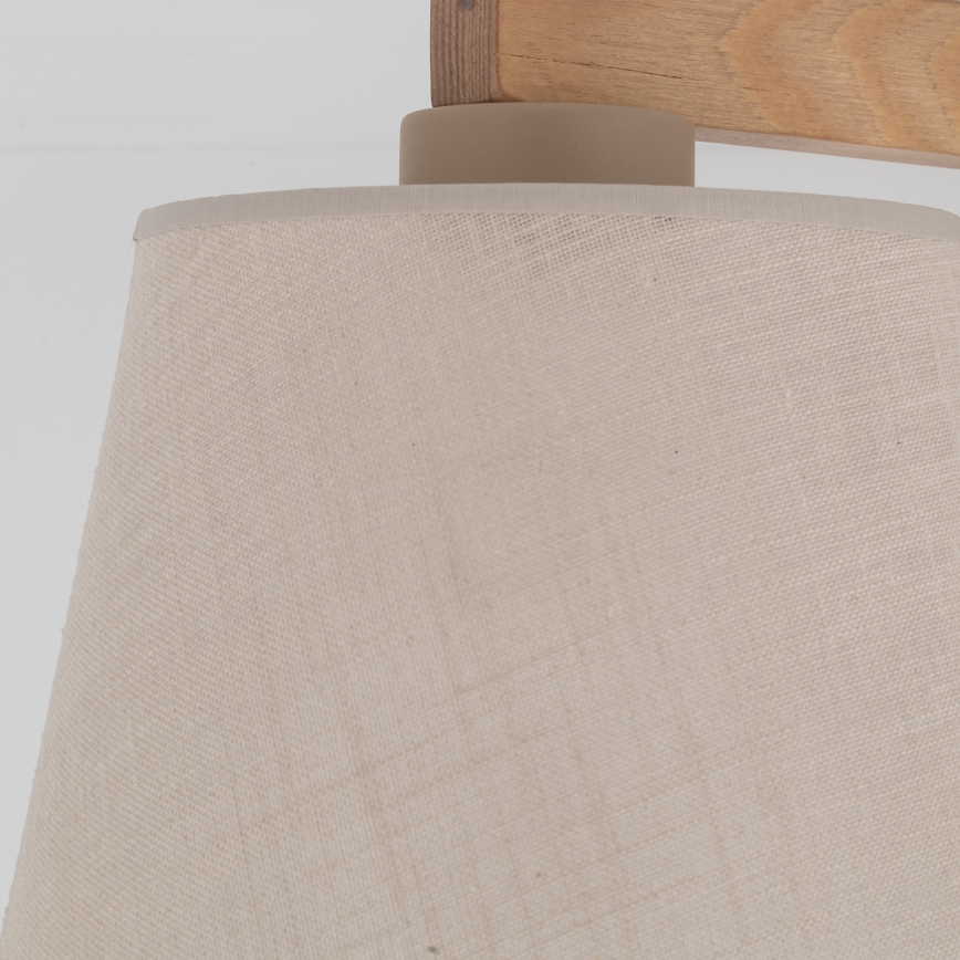 Brilagi - Накладна люстра LATTE SABIA 3xE27/15W/230V сосна/бежевий