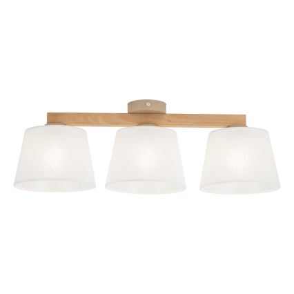 Brilagi - Накладна люстра LATTE SABIA 3xE27/15W/230V сосна/біла