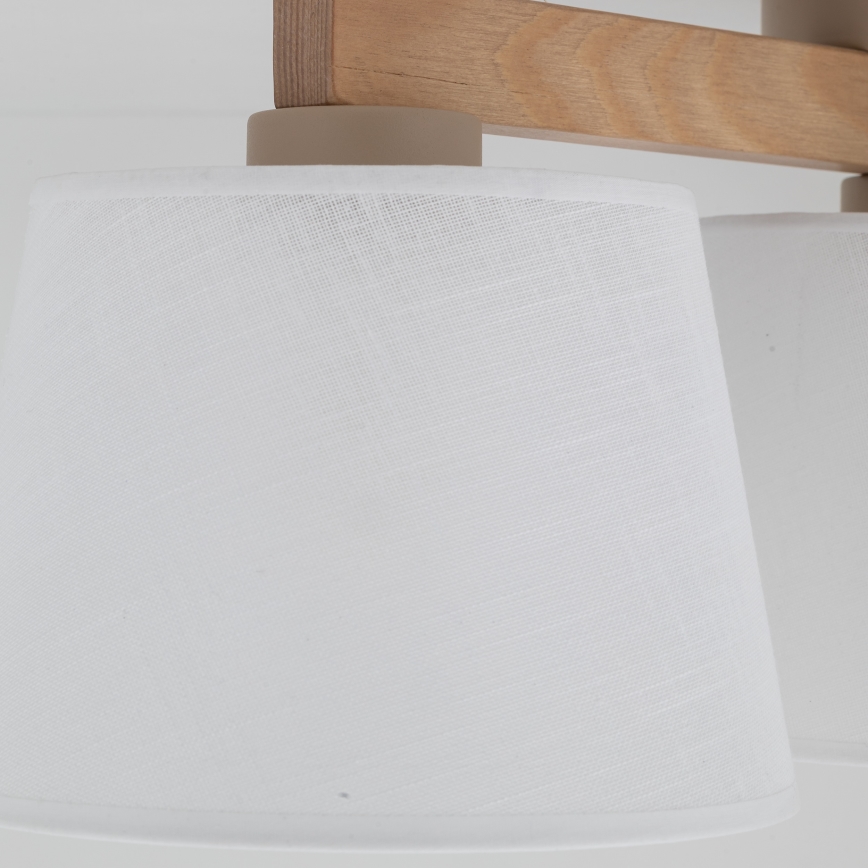 Brilagi - Накладна люстра LATTE SABIA 3xE27/15W/230V сосна/біла