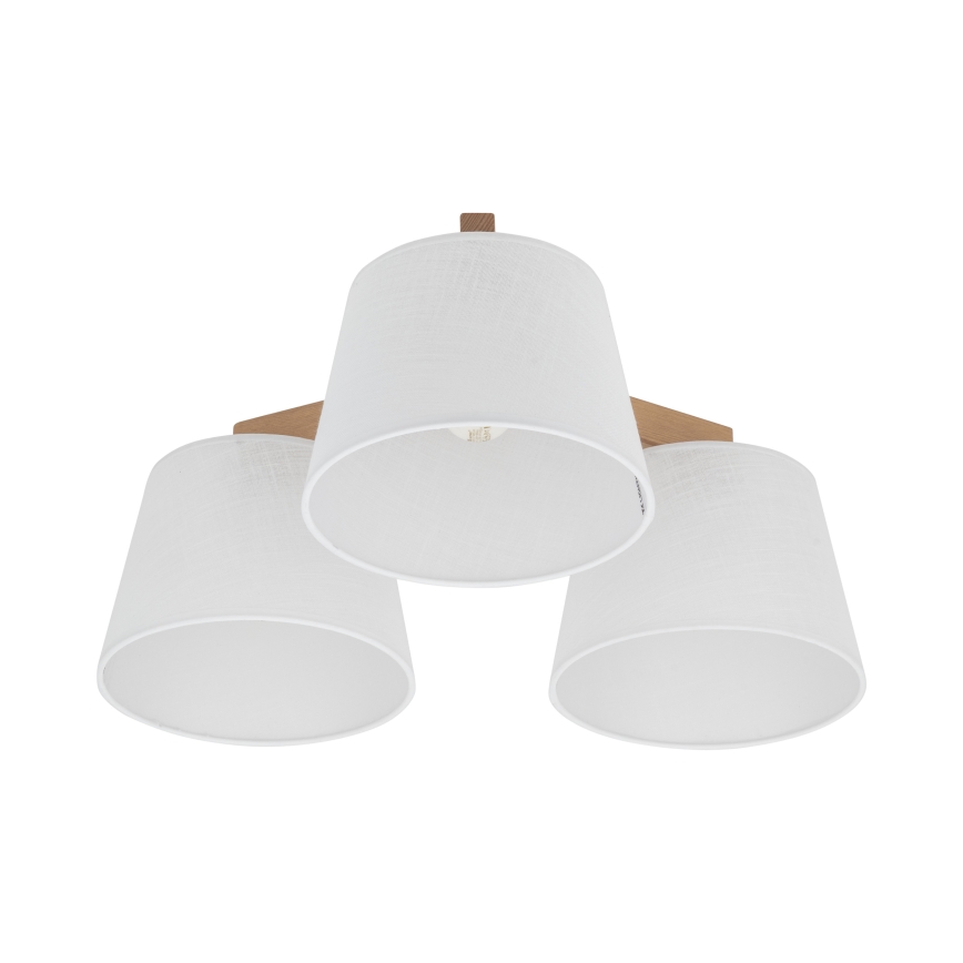 Brilagi - Накладна люстра LATTE SABIA 3xE27/15W/230V сосна/bіла