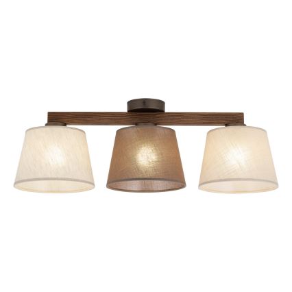 Brilagi - Накладна люстра LATTE SABIA 3xE27/15W/230V сосна/мікс