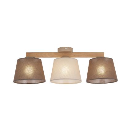 Brilagi - Накладна люстра LATTE SABIA 3xE27/60W/230V сосна/мікс