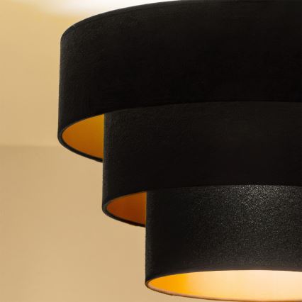 Brilagi - Накладна люстра LUNETA 1xE27/60W/230V Ø 40 см чорна/золота