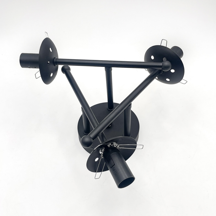 Brilagi - Накладна люстра MALIVA 3xE14/15W/230V чорна/димчаста