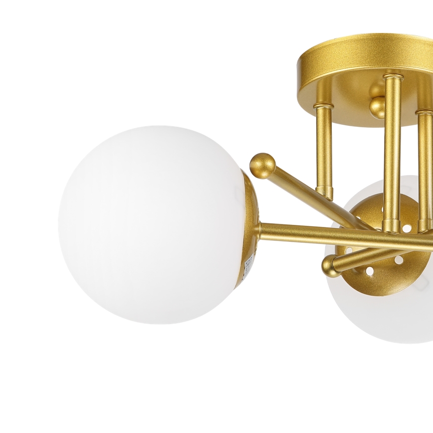 Brilagi - Накладна люстра MALIVA 3xE14/15W/230V золота/біла