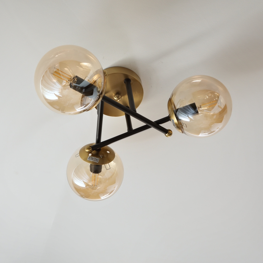 Brilagi - Накладна люстра MALIVA 3xE14/15W/230V золота