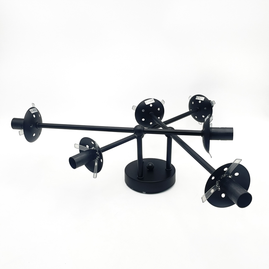 Brilagi - Накладна люстра MALIVA 6xE14/15W/230V чорна/біла