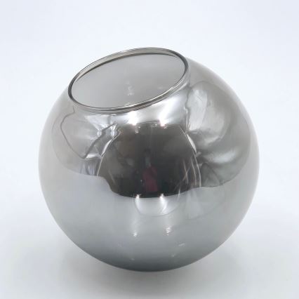 Brilagi - Накладна люстра MALIVA 6xE14/15W/230V матовий хром/димчасте скло