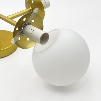 Brilagi - Накладна люстра MALONY 4xE14/20W/230V золота