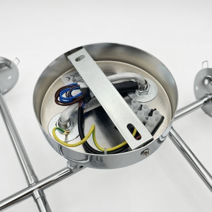Brilagi - Накладна люстра MALONY 6xE14/20W/230V полірований хром