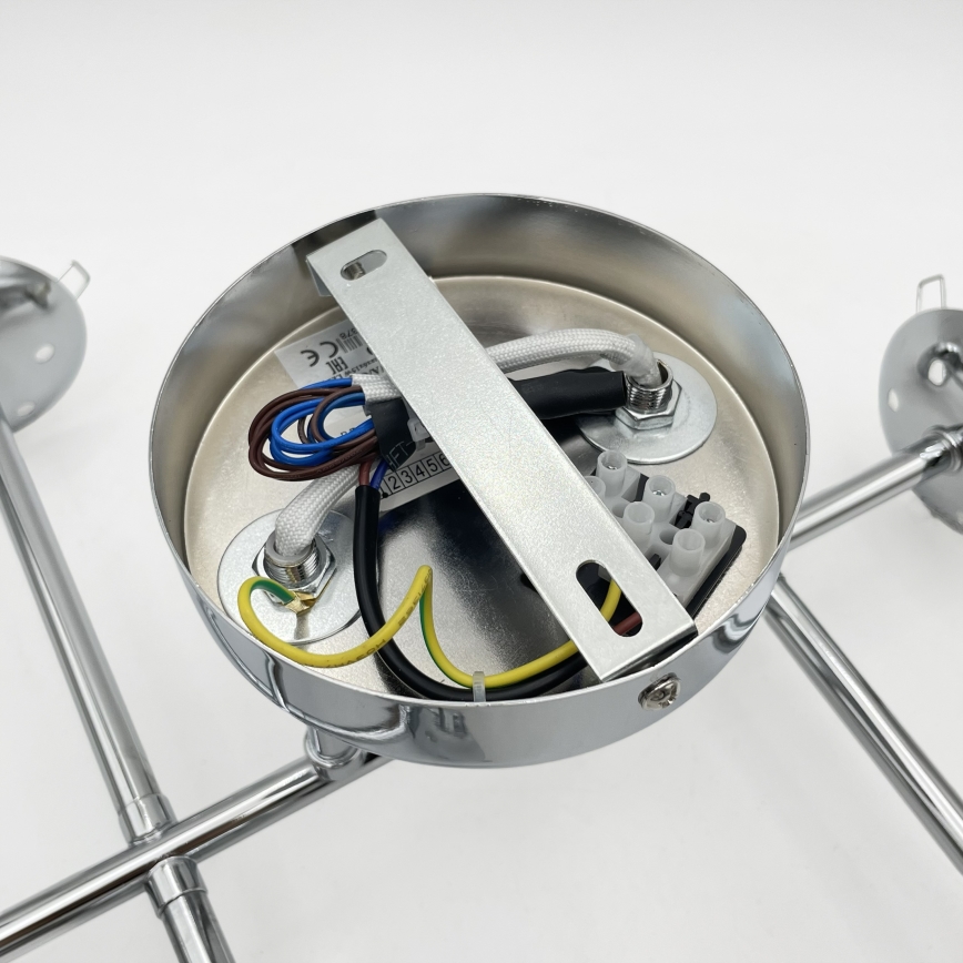 Brilagi - Накладна люстра MALONY 6xE14/20W/230V полірований хром