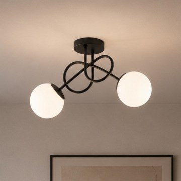 BRILAGI - Накладна люстра MILO 2xE27/60W/230V чорна