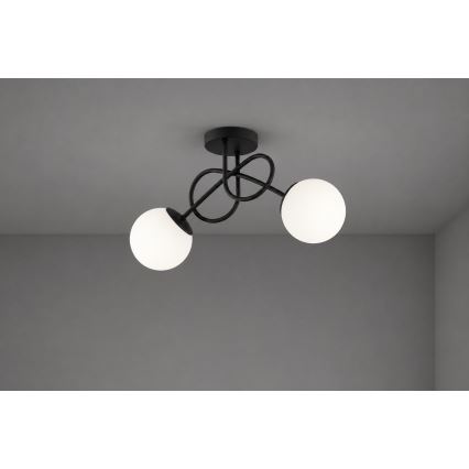 BRILAGI - Накладна люстра MILO 2xE27/60W/230V чорна